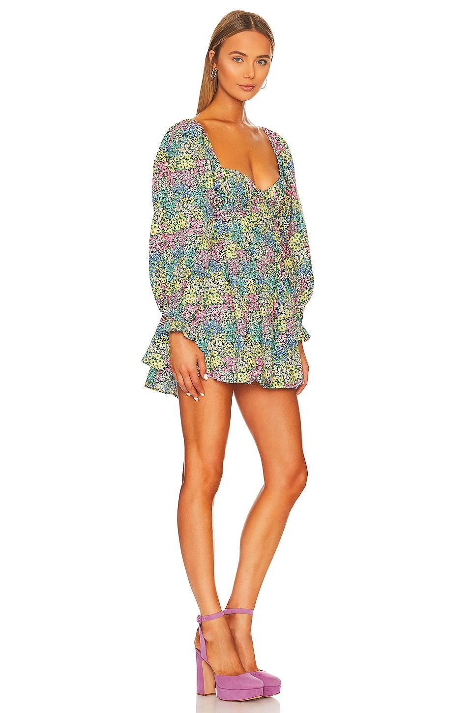 ruth mini dress Ruth Cotton Halter Mini Dress / Ocean Blue | MESHKI