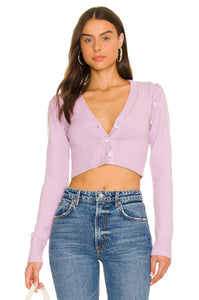 JOAN CROP CARDIGAN