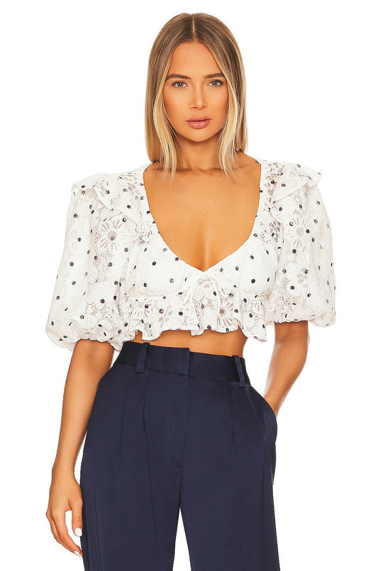 GLENN CROP TOP